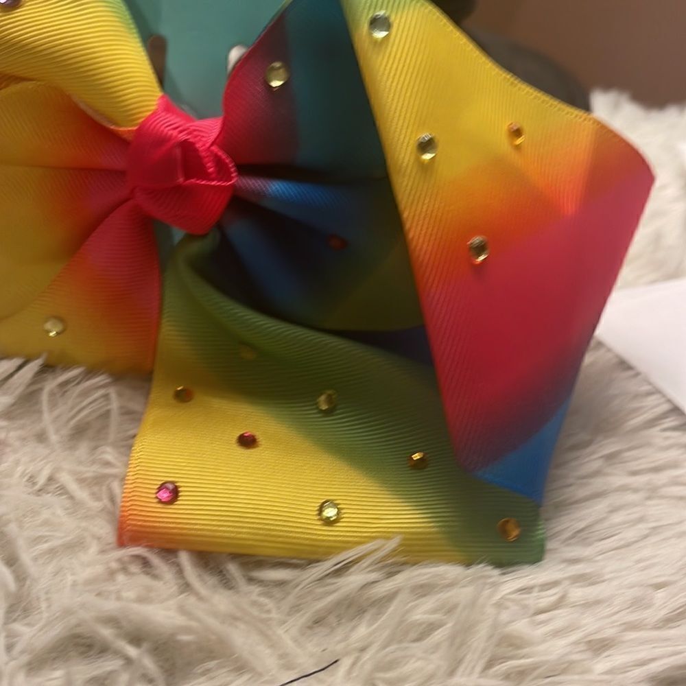 Copper Key Rainbow Hair Bow New GiveawayItem only - Picture 2 of 4